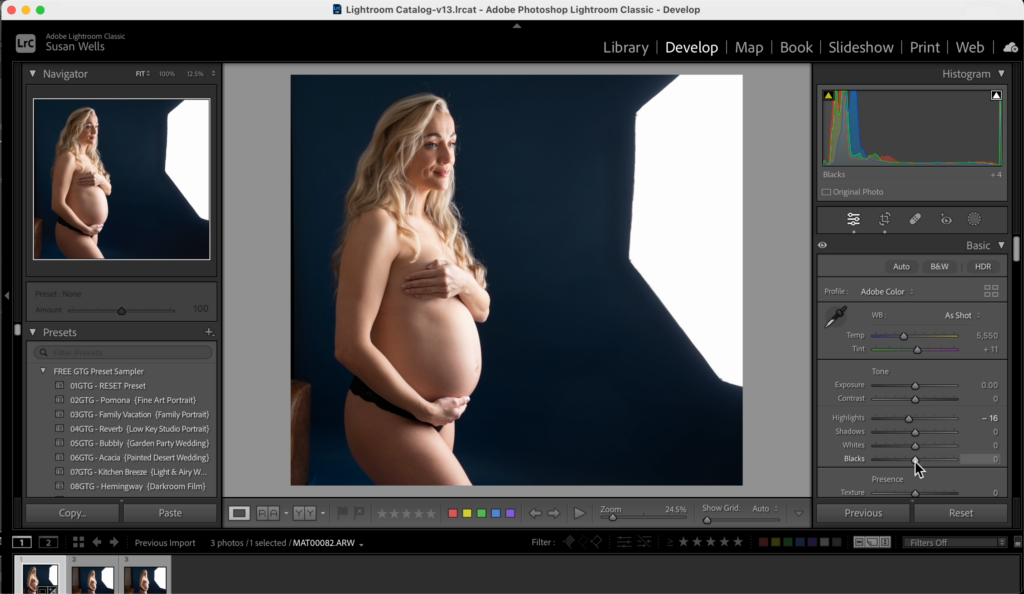 Behind the Scenes Maternity Photoshoot, Corstorphine Edinburgh
